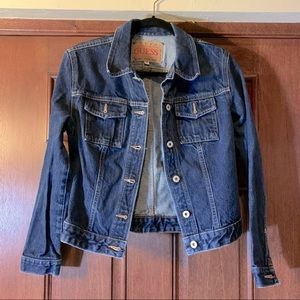 Guess Dark-wash Denim Jean Jacket XL